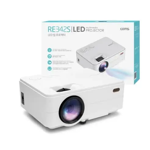 Product Image of the Coms LED 미니 빔프로젝터 RE342S